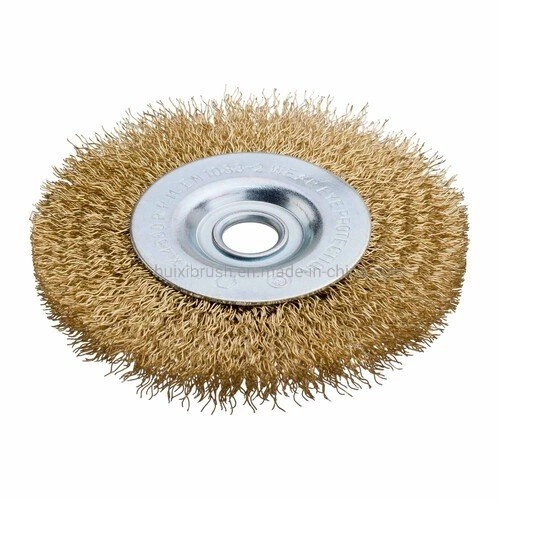 Metal Polishing Durable Rotary Brass Wheel Brush