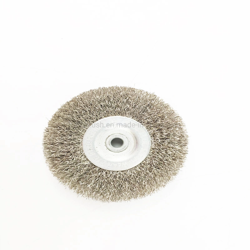 Rotary Rust Cleaner Stainless Steel Polishing Machine Brush Wheel